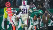 Hurts corre para el touchdown ganador en la prórroga; Eagles vencen a Allen y los Bills, 37-34