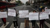 Protestan contra la ratificación de Ernestina Godoy en la FGJCDMX; bloquean Eje Central