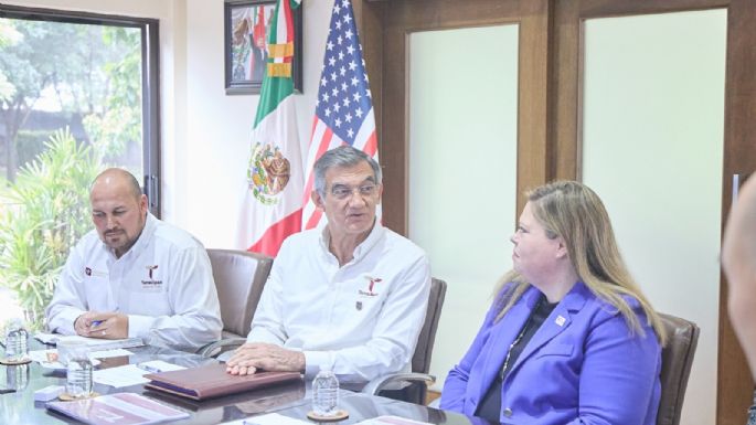 Presenta Américo a la cónsul de Estados Unidos en Matamoros grandes proyectos en marcha