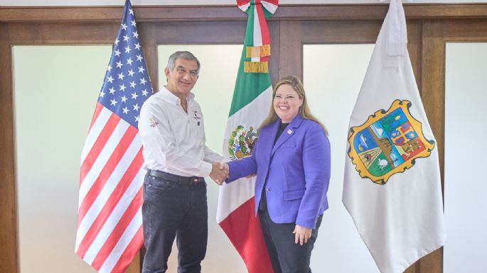 Presenta Américo a la cónsul de Estados Unidos en Matamoros grandes proyectos en marcha