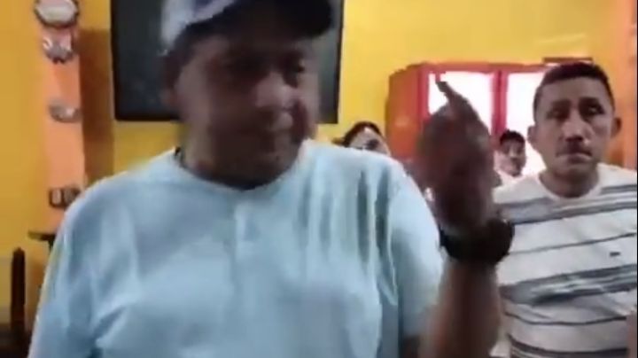 Alcalde chiapaneco golpea a un periodista de Palenque, Chiapas (video)