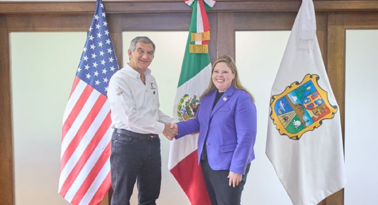 Presenta Américo a la cónsul de Estados Unidos en Matamoros grandes proyectos en marcha