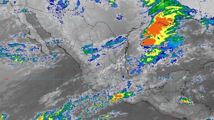 Interacción entre frente frío #13 y #14 generará lluvias fuertes en Michoacán y Quintana Roo