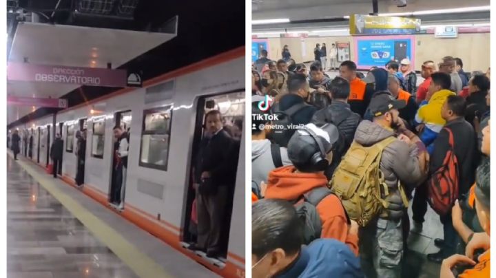 Falla en la recién rehabilitada Línea 1 del Metro provoca aglomeraciones (Videos)