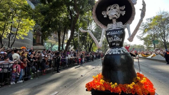 Así se vive el Gran Desfile de Día de Muertos 2023 en la CDMX (Videos)