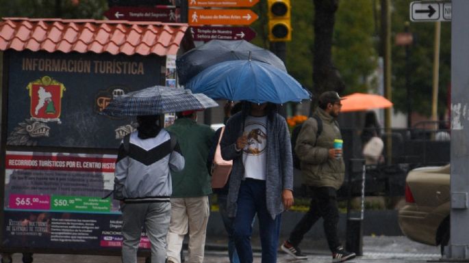 Frío, heladas y lluvias intensas pegarán en estas entidades entre lunes y jueves