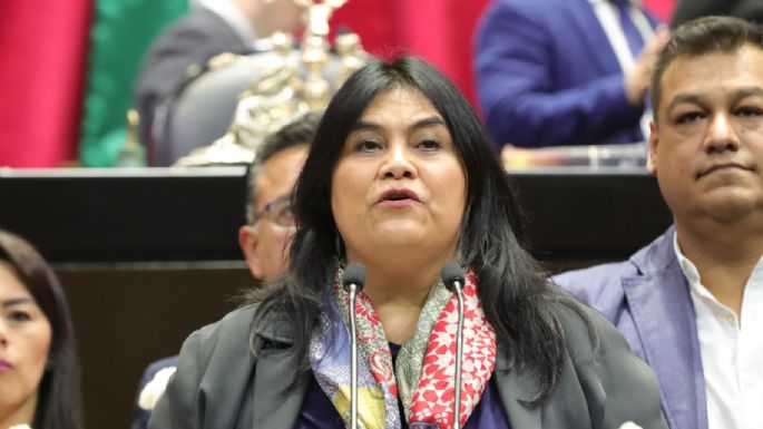 Diputada morenista interpreta canción de Mercedes Sosa por las víctimas en Gaza (Video)