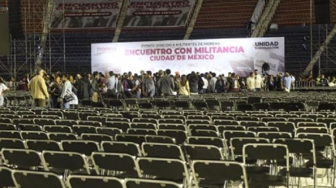 Tras mitin fallido, Claudia Sheinbaum cambia el Estadio Azul por la Arena México