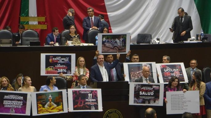 Presupuesto 2024: entre mazorcas, cartelones, mantas, pancartas... y miles de reservas (Fotogalería)