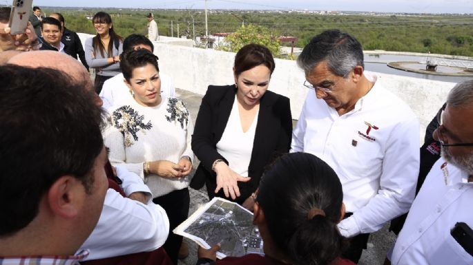 Inicia gobernador rehabilitación de Planta Tratadora de Aguas en Nuevo Laredo