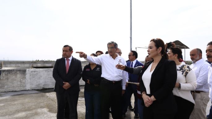 Inicia gobernador rehabilitación de Planta Tratadora de Aguas en Nuevo Laredo