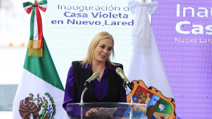 Apertura Américo tercera Casa Violeta en Tamaulipas