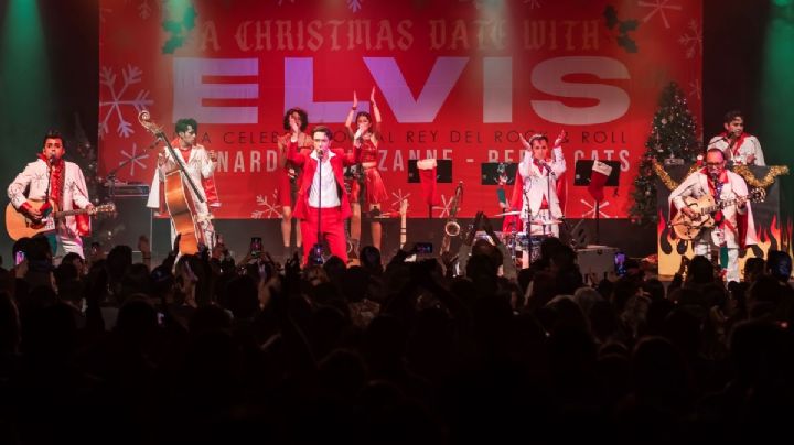 Leonardo de Lozanne y Los Rebel Cats rinden tributo a Elvis con concierto navideño