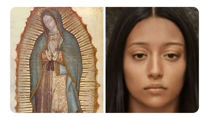 Recrean el rostro de la Virgen de Guadalupe con Inteligencia Artificial