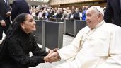 Gobernadora de Quintana Roo pide al Papa Francisco bendecir el “Tren Maya” (Video)