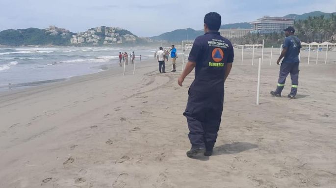 Muere otra persona por mordida de tiburón; ahora fue un turista extranjero en playa de Zihuatanejo
