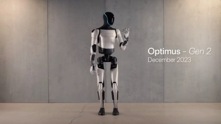Tesla muestra mejoras del robot humanoide Optimus Gen 2