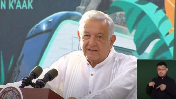 “Es un día muy especial para el sureste”: AMLO inaugura el primer tramo del Tren Maya