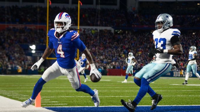 James Cook lidera un dominante ataque terrestre de Bills en paliza sobre Cowboys, por 31-10