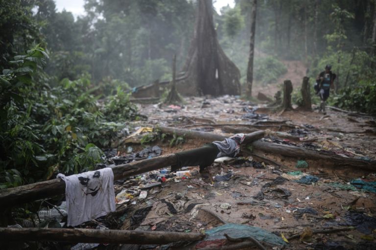 Secuelas en la selva por el paso de migrantes