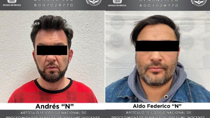Detienen a dos colaboradores del exalcalde de Toluca Raymundo “N”, señalado por secuestro exprés
