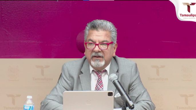 Conferencia de Prensa con el vocero de Seguridad del Gobierno del Estado de Tamaulipas, Dr. Jorge Cuéllar Montoya.