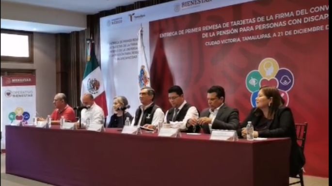 Entrega de Primer Remesa de Tarjetas en el Estado de Tamaulipas