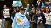 Argentinos en México protestan por “decretazo” de Milei