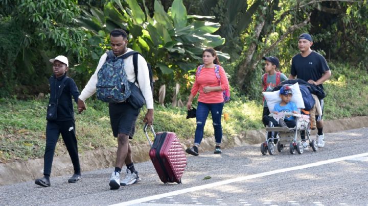 Alicia Bárcena presume una reducción en las llegadas de migrantes a México