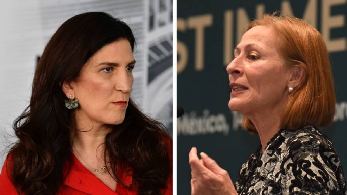Kenia López y Tatiana Clouthier se acusan de incongruentes