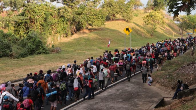 La caravana migrante no se ha desarticulado, como dice AMLO: activistas