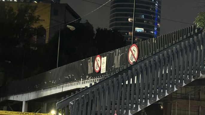 Cuelgan cuerpo de un hombre en puente de Circuito Interior