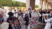 Universitarios de Celaya exigen seguridad tras el asesinato de cinco estudiantes de medicina