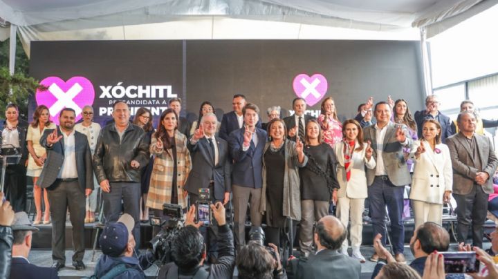 Xóchitl Gálvez presenta a su equipo de campaña (Video)