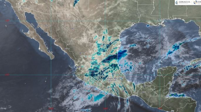 Frente frío #13 provocará lluvias muy fuertes en Chiapas y Veracruz este jueves