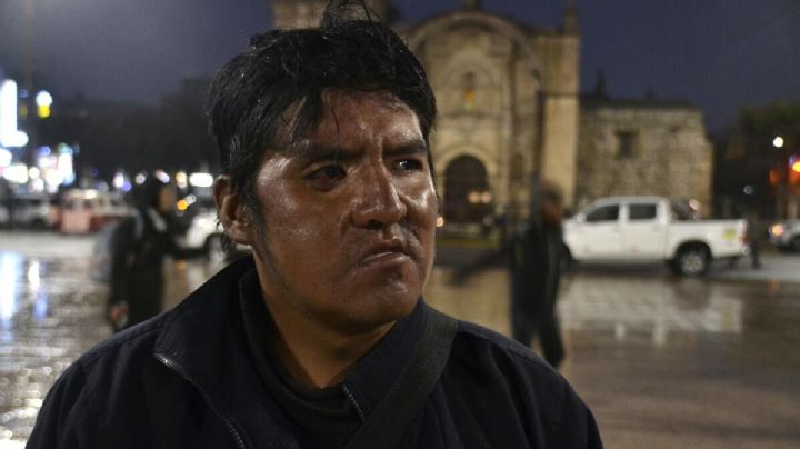 Herido de bala durante marchas antigubernamentales relata primer año de Boluarte en Perú