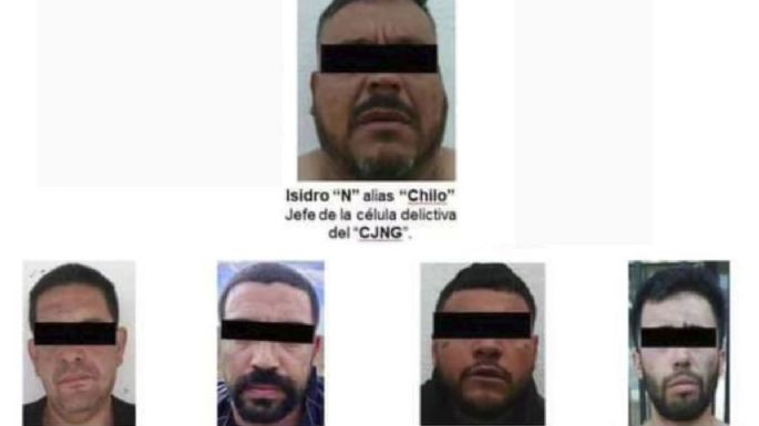 Caen cinco integrantes del CJNG ligados a la desaparición de los cinco jóvenes de Lagos de Moreno