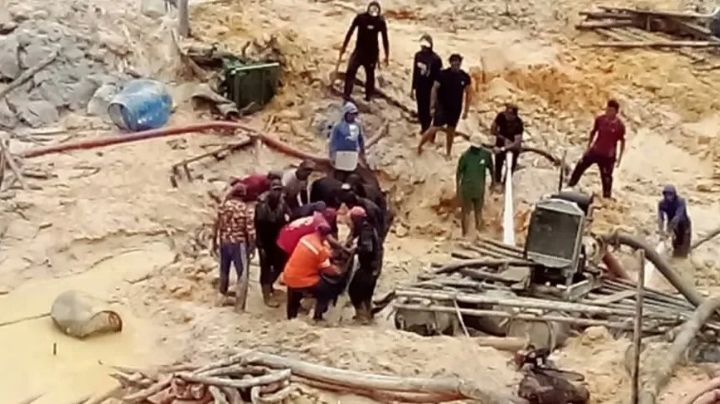 Al menos 10 mineros mueren sepultados en una mina de Venezuela