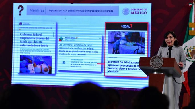 García Vilchis desmiente suspensión de prueba de tamiz neonatal: "es campaña de pánico"