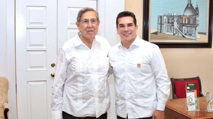 "Alito" Moreno presume foto con Cuauhtémoc Cárdenas; los tunden en redes
