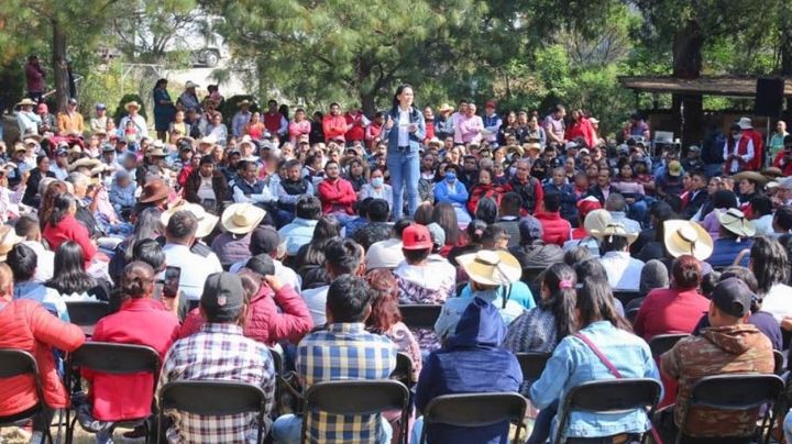 Alejandra del Moral rechaza cambiar la sede de su cierre de precampaña en Texcoco