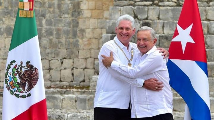 AMLO ofrece a Díaz-Canel buscar que más países defiendan la independencia de Cuba