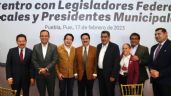 Mario Delgado reúne a Ignacio Mier y Alejandro Armenta, aspirantes a gobernar Puebla