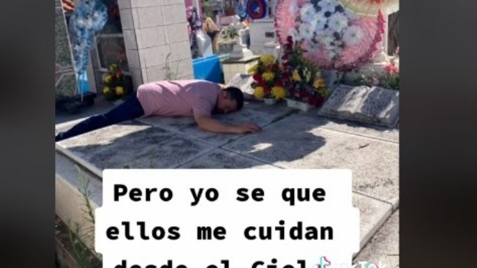 Migrante regresa a México para visitar a sus abuelos y se entera de que ya están muertos