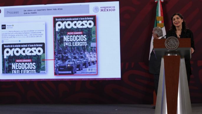 García Vilchis omite informar que la Sedena confirmó los contratos a la familia Romero