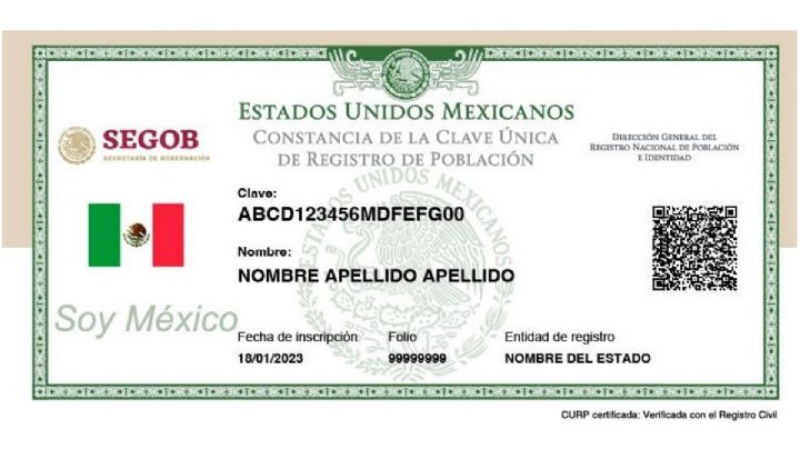 Emiten primera CURP de identidad no binaria en Jalisco