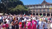 En Cuernavaca marchan 10 mil personas en defensa del INE