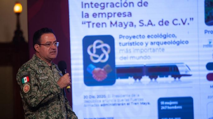 Tren Maya iniciará operaciones el 1 de diciembre: Sedena