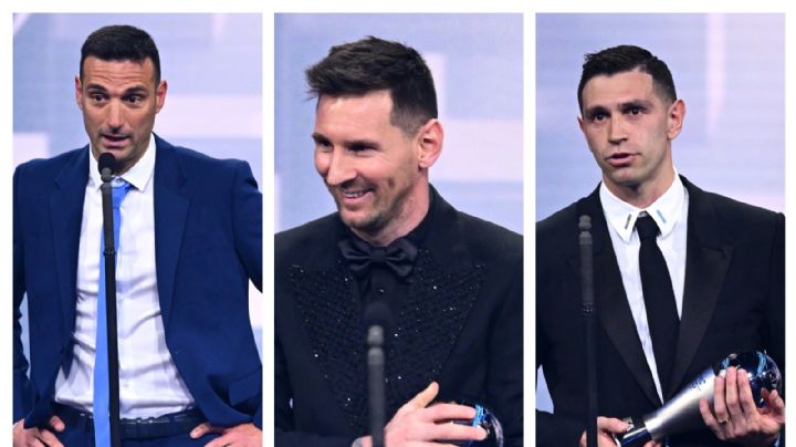 Messi, “Dibu” y Scaloni arrasan en los premios The Best; Alexia Putellas se consagra