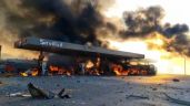 Explota gasolinera en la carretera Tula-Tlahuelilpan; hay dos muertos y cuatro heridos (Video)